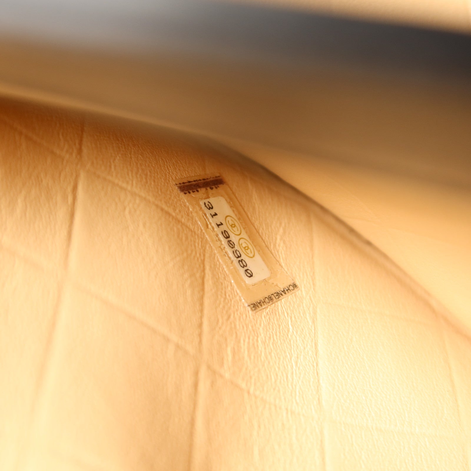 CHANEL 牛皮皮革Chain Shoulder Bag金扣鏈帶肩背袋