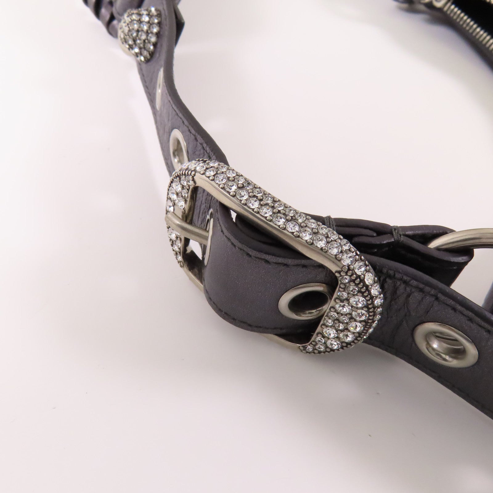 BALENCIAGA 皮革Le Cagole XS Shoulder Bag銀扣肩背袋