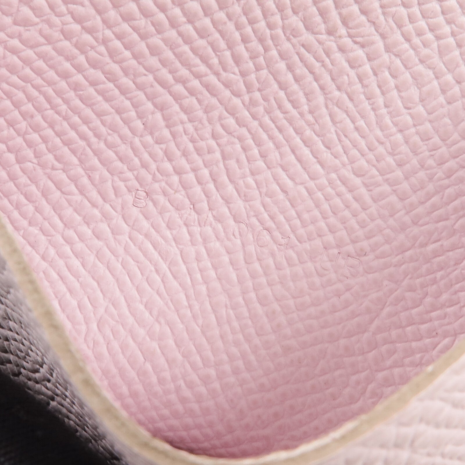 HERMES Epsom皮革Bearn Compact錢包Mauve Pale