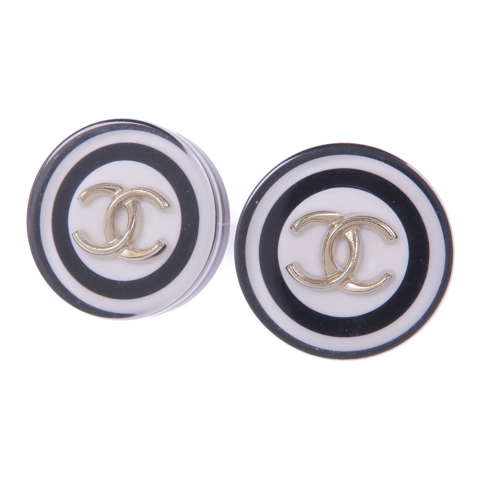 CHANEL PVC/金屬Earrings耳環