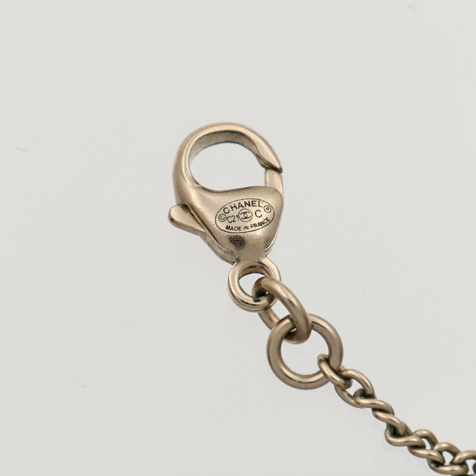 CHANEL 金屬/PVC Necklace項鍊