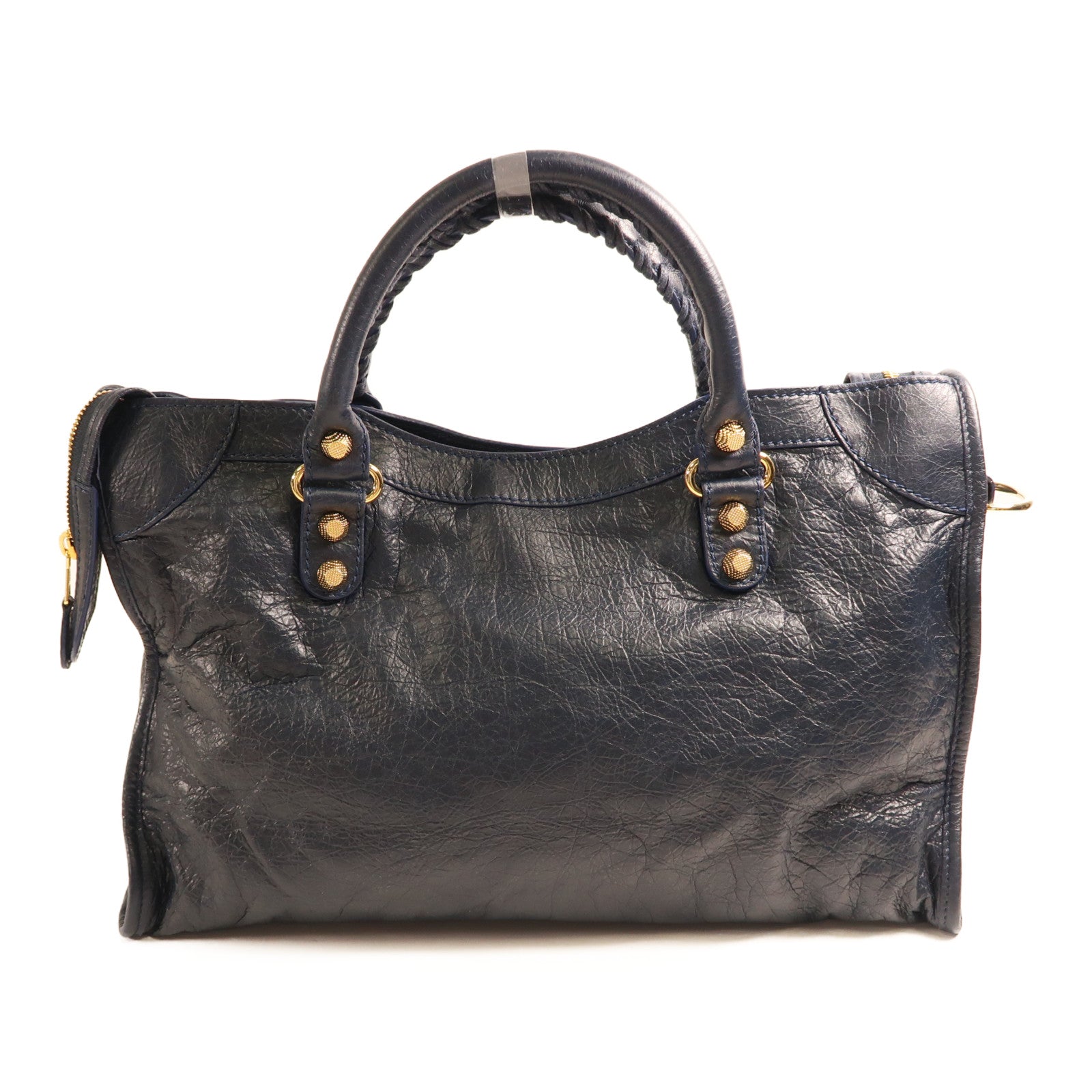 BALENCIAGA 【激減優惠】牛皮皮革City Bag金扣手挽肩背兩用袋