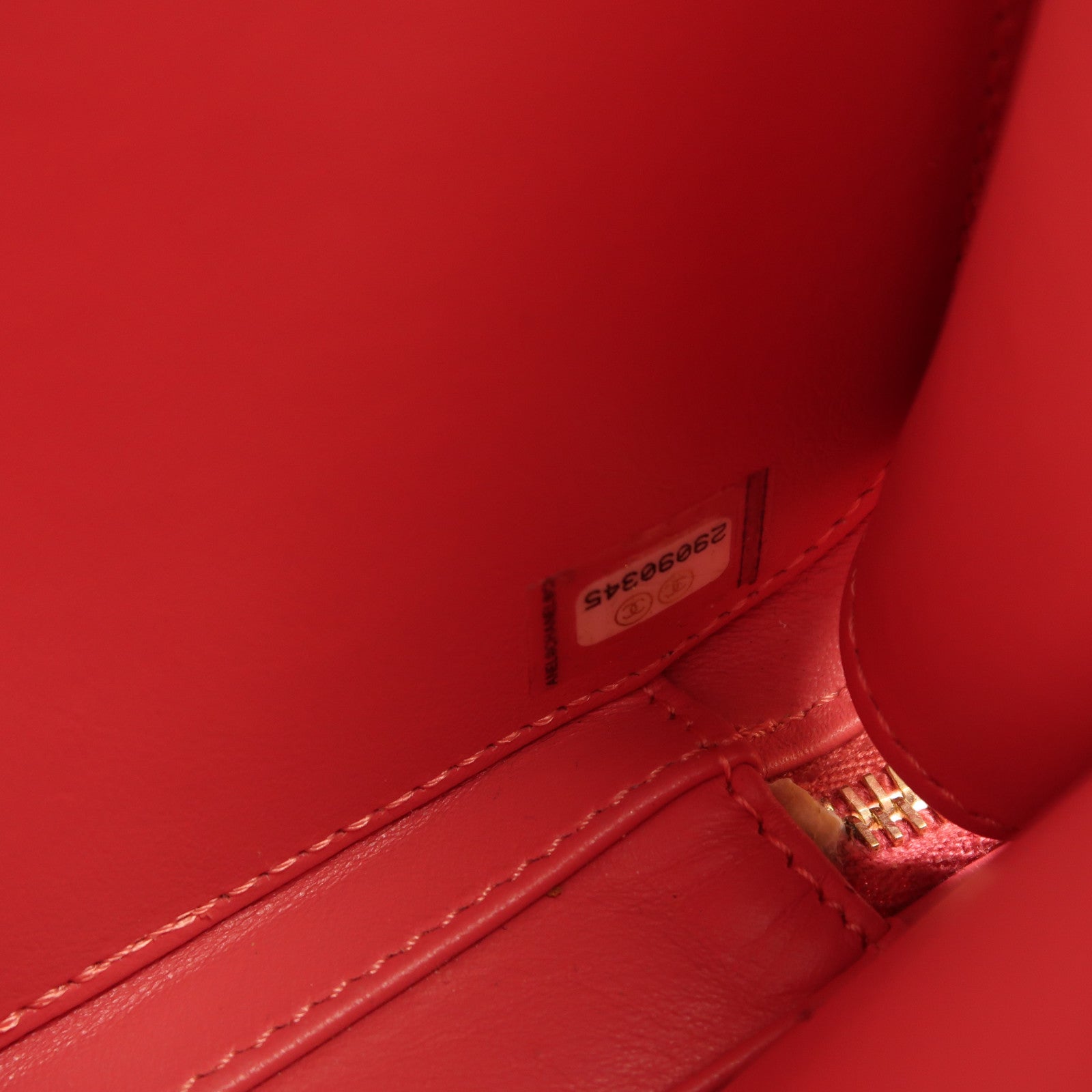 CHANEL 牛皮皮革Vanity Case金扣鏈帶手挽肩背兩用袋