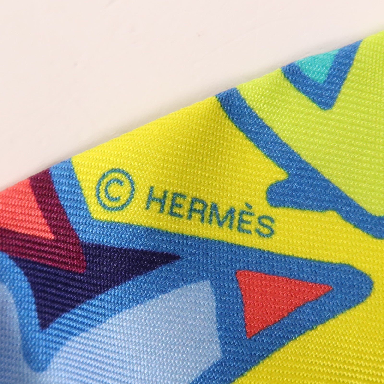 HERMES 絲質Twilly絲巾