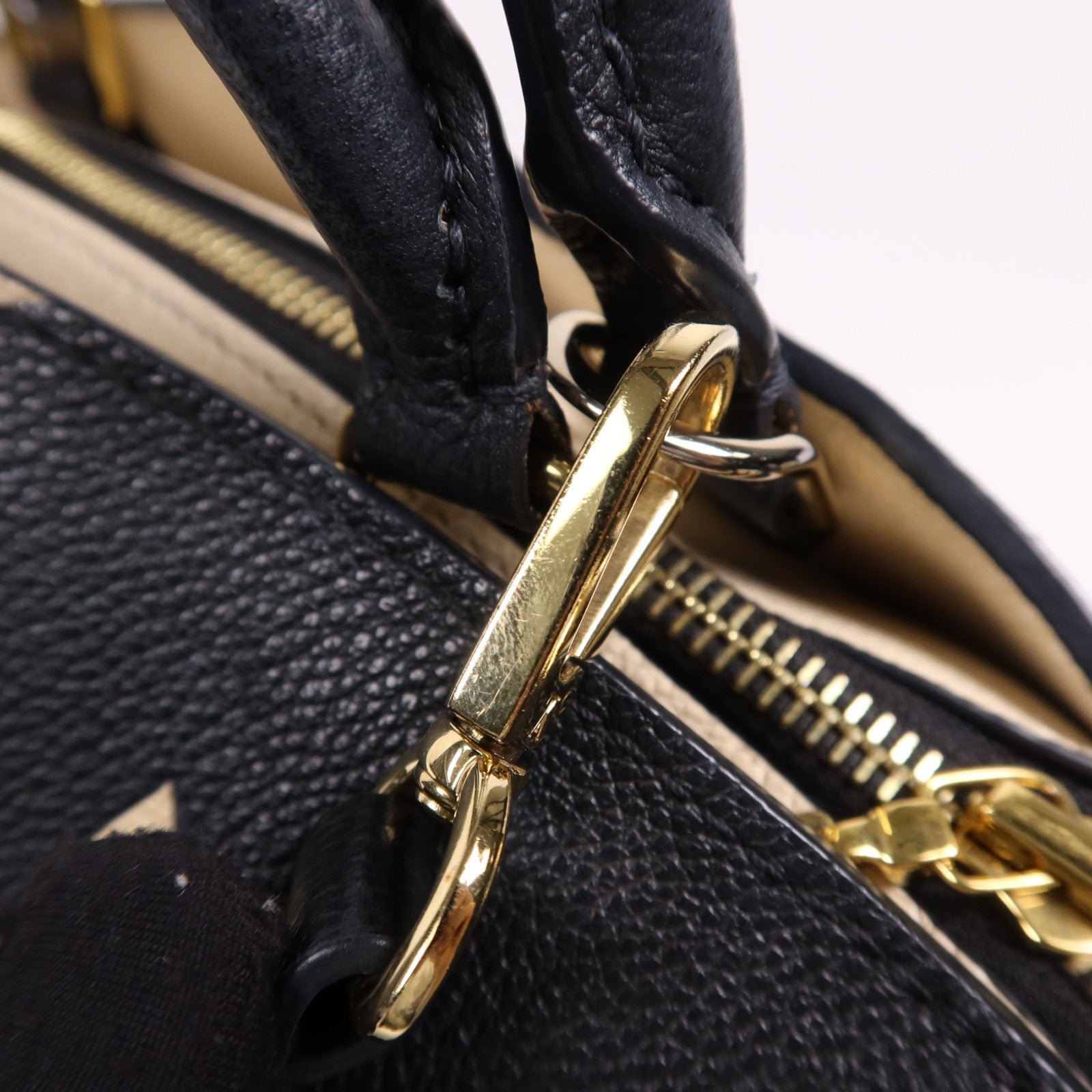 LOUIS VUITTON Monogram/Empreinte Petit Palais金扣手挽肩背兩用袋