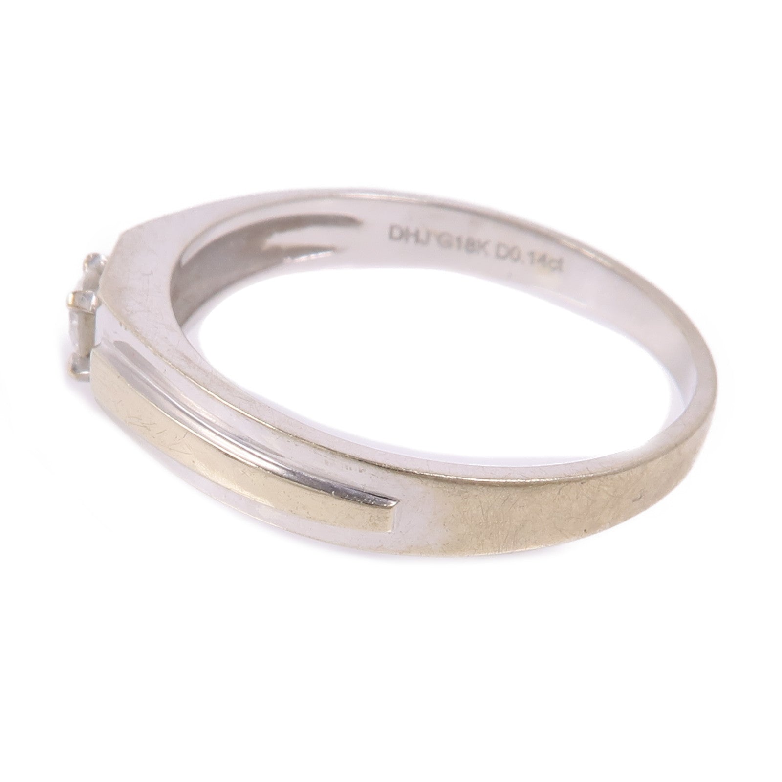 JEWELRY 18K白金Diamond Ring鑽石戒指US#7.75