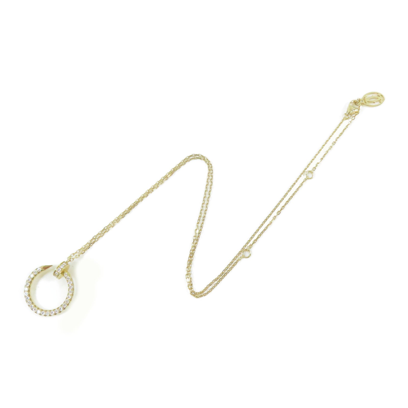 CARTIER 18K黃金Juste Un Clou Necklace項鍊#45cm