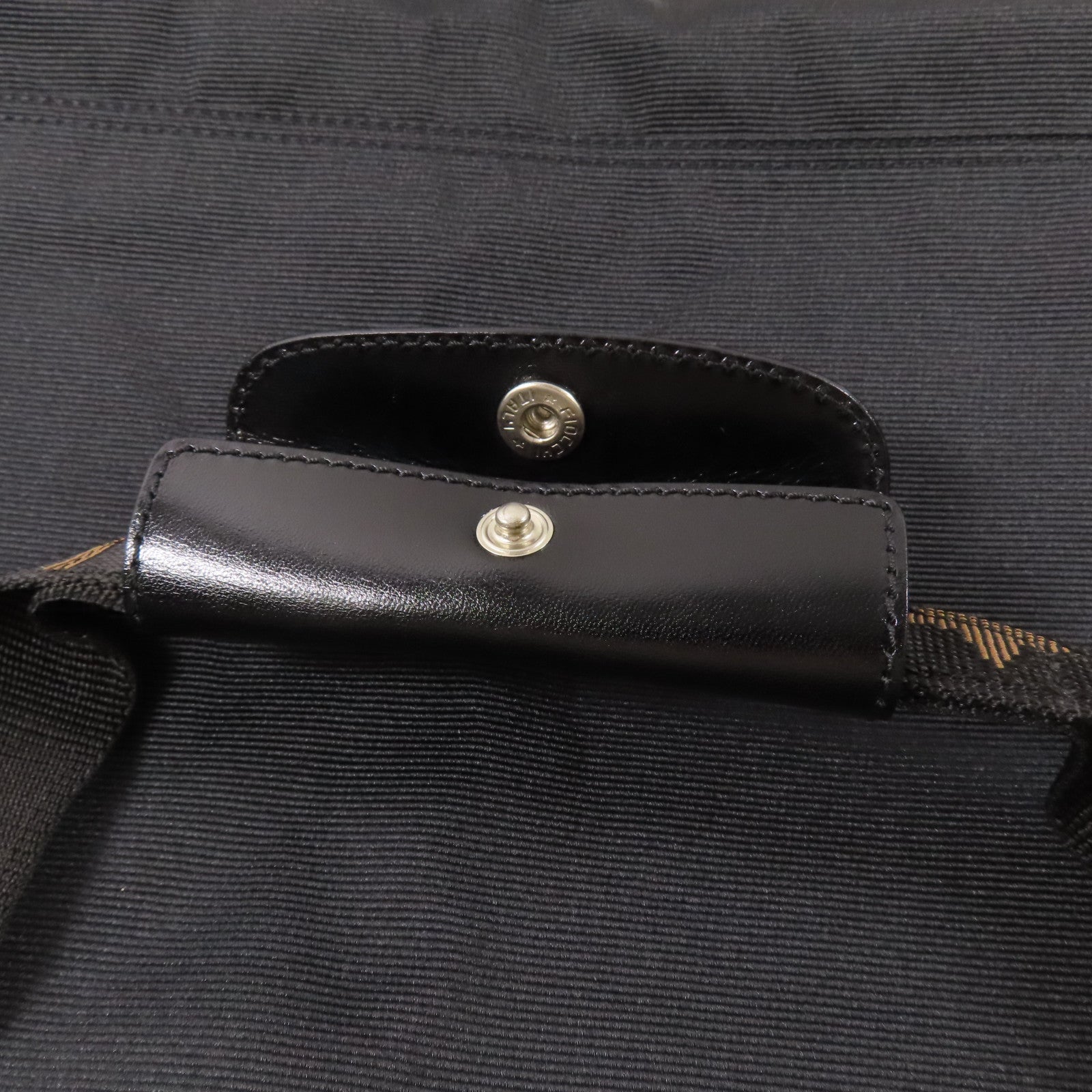 FENDI 帆布Tote Bag銀扣手挽袋