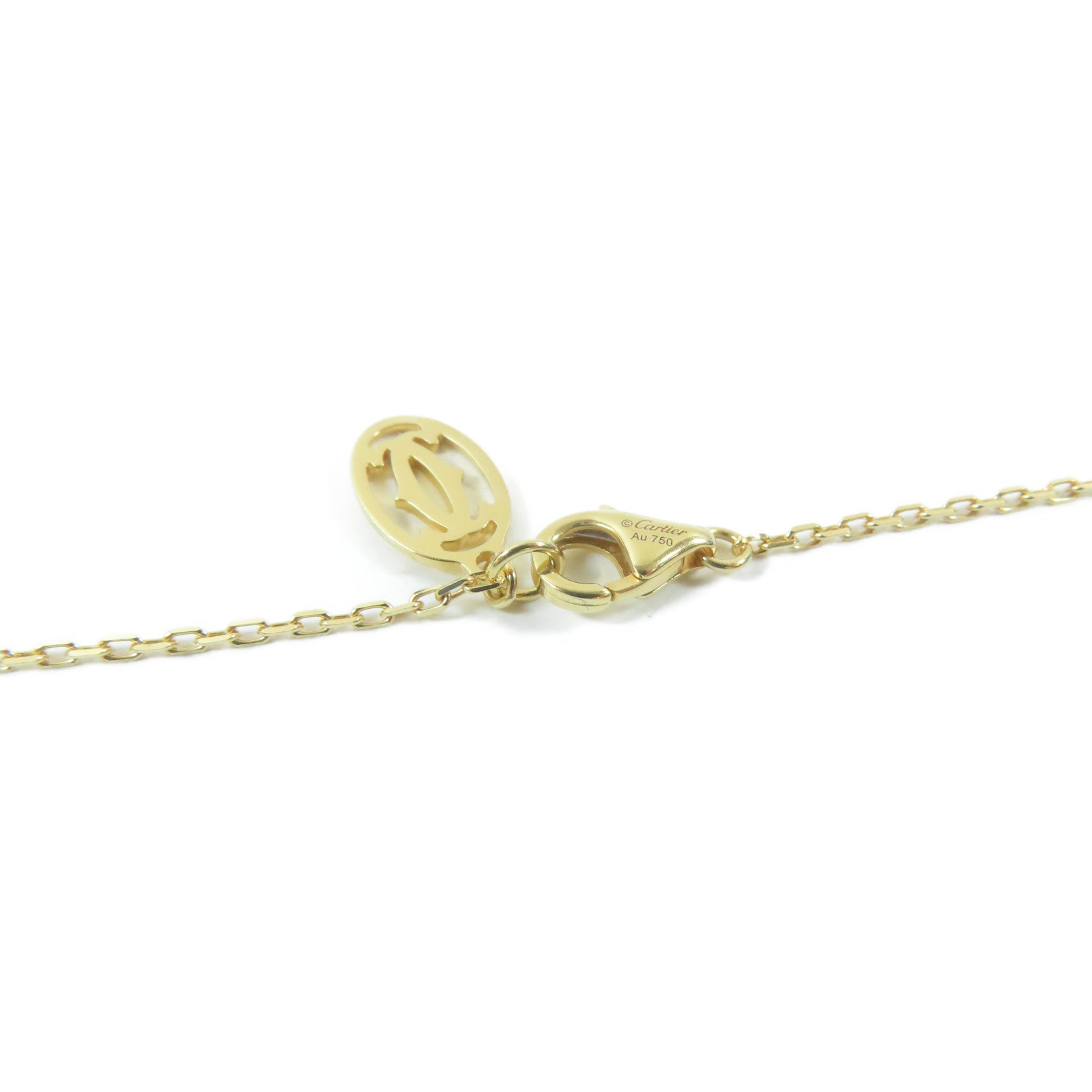CARTIER 18K黃金Juste Un Clou Necklace項鍊#45cm