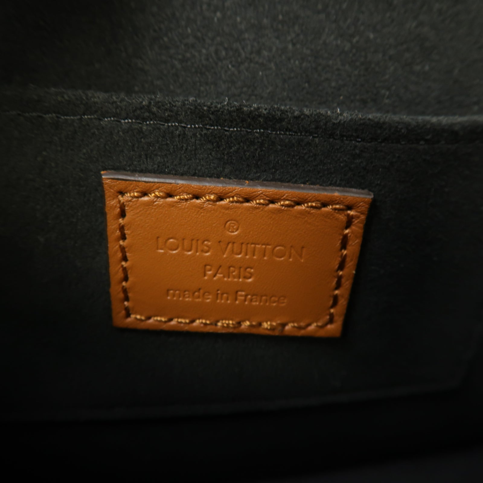 LOUIS VUITTON Monogram Mini Dauphine金扣肩背袋啡色