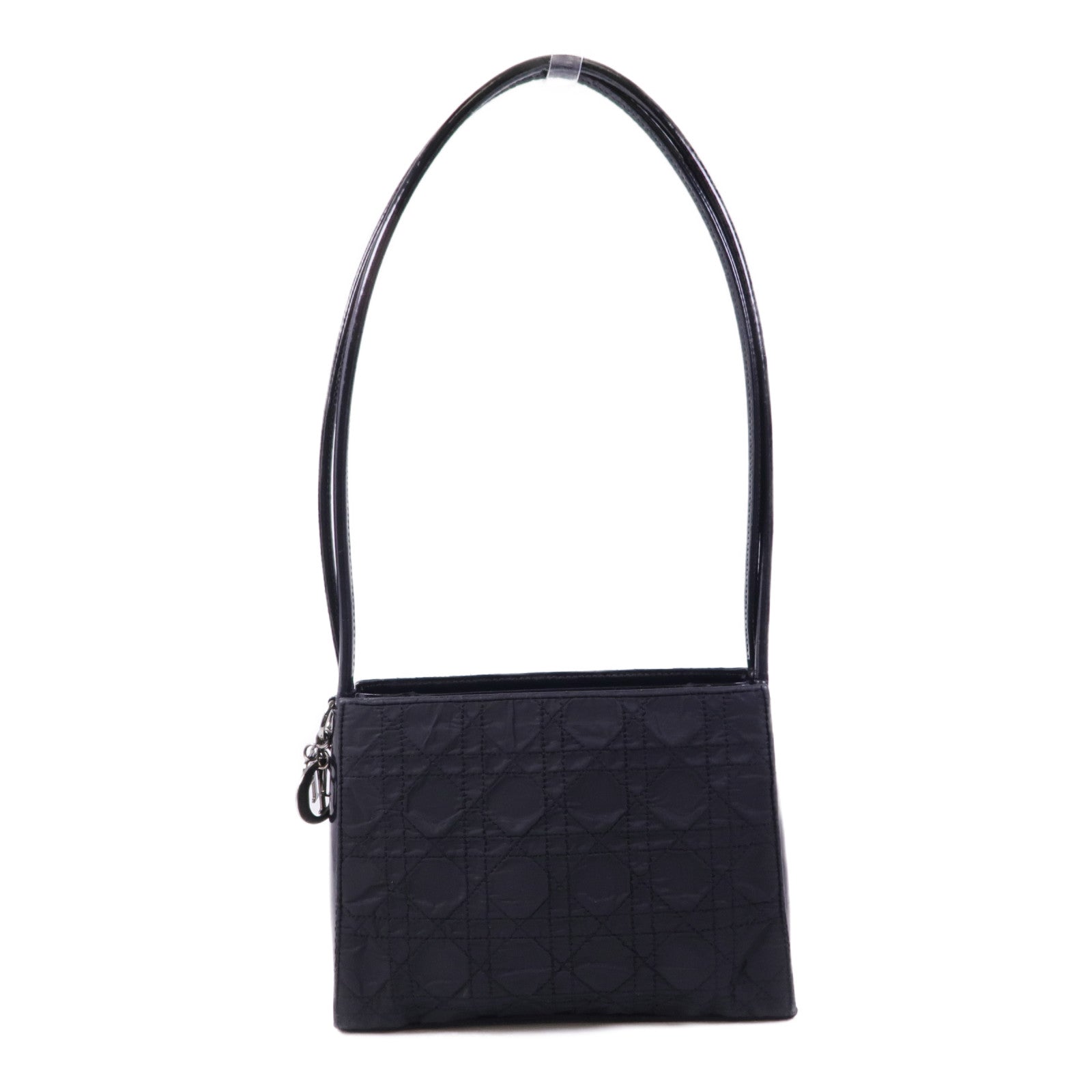 Dior 帆布Shoulder Bag銀扣肩背袋