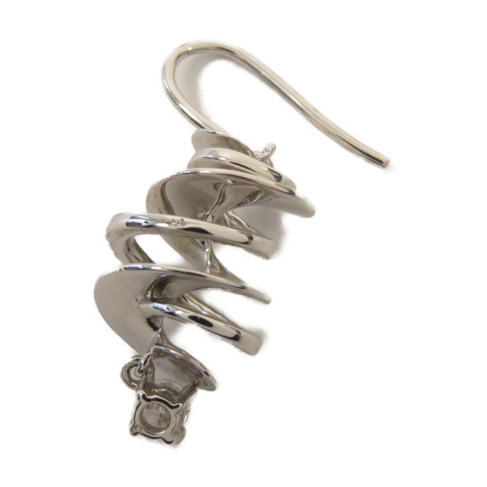 JEWELRY 【激減優惠】18K白金Earrings 0.22/0.17ct鑽石耳環