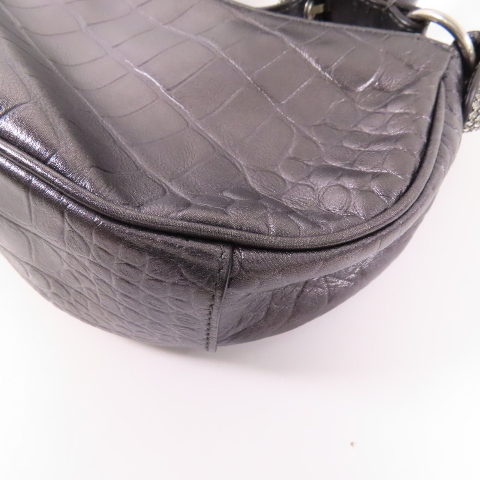BALENCIAGA 皮革Le Cagole XS Shoulder Bag銀扣肩背袋