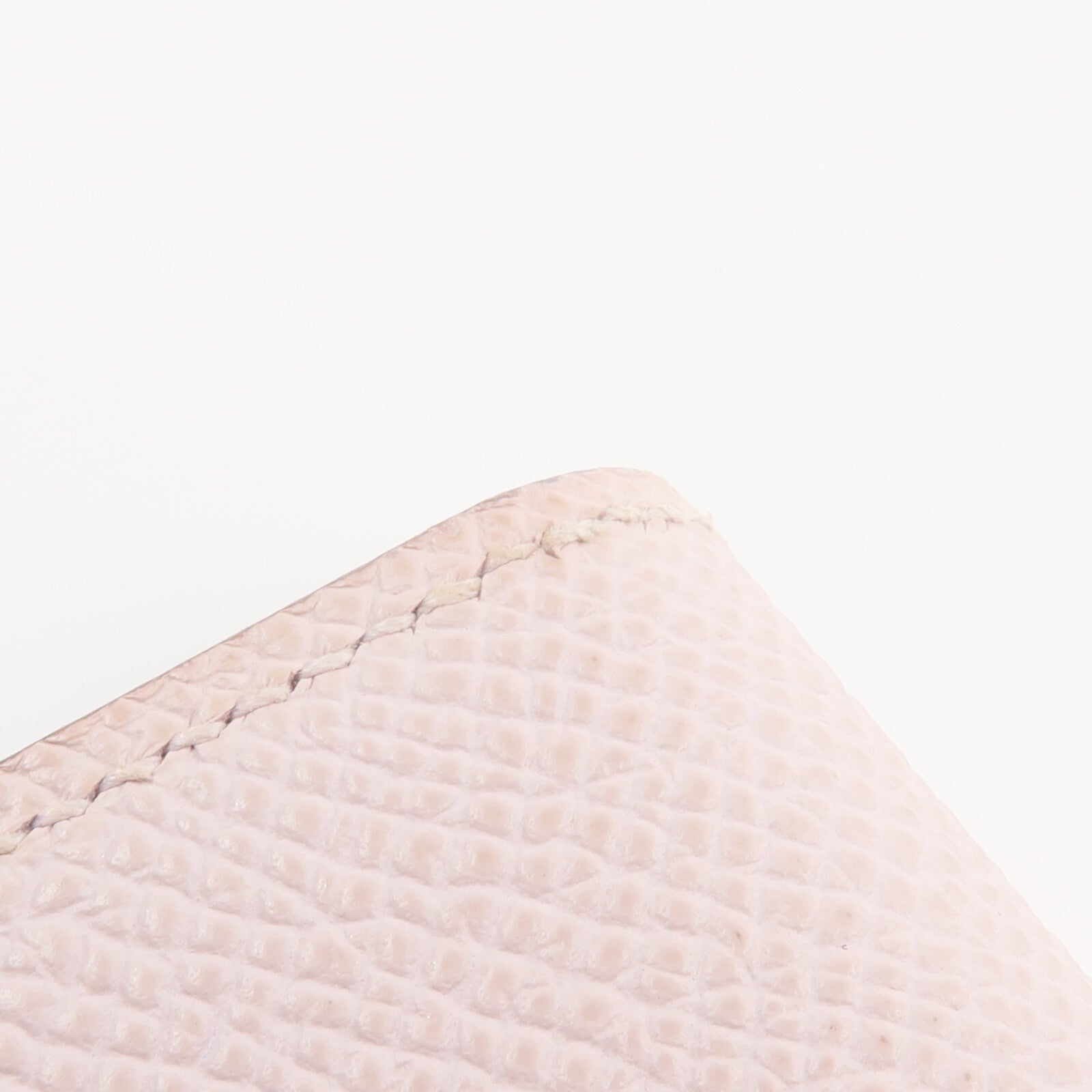 HERMES Epsom皮革Bearn Compact錢包Mauve Pale