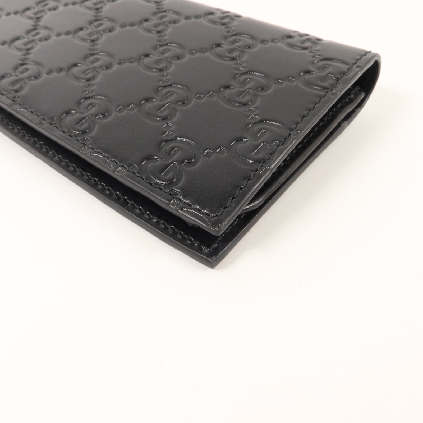 GUCCI 牛皮皮革GG Logo Long Wallet長錢包