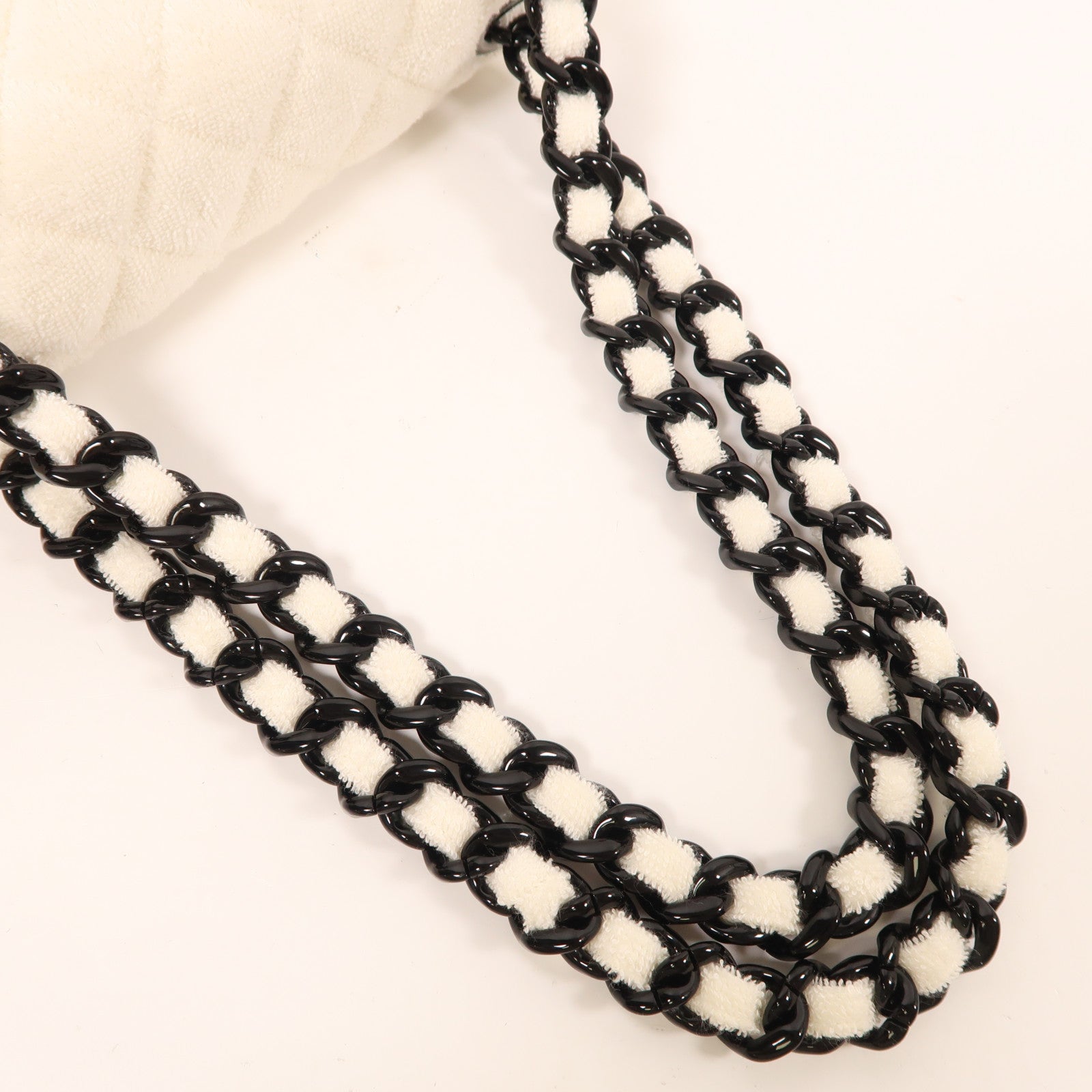 CHANEL 帆布Chain Shoulder Bag肩背袋