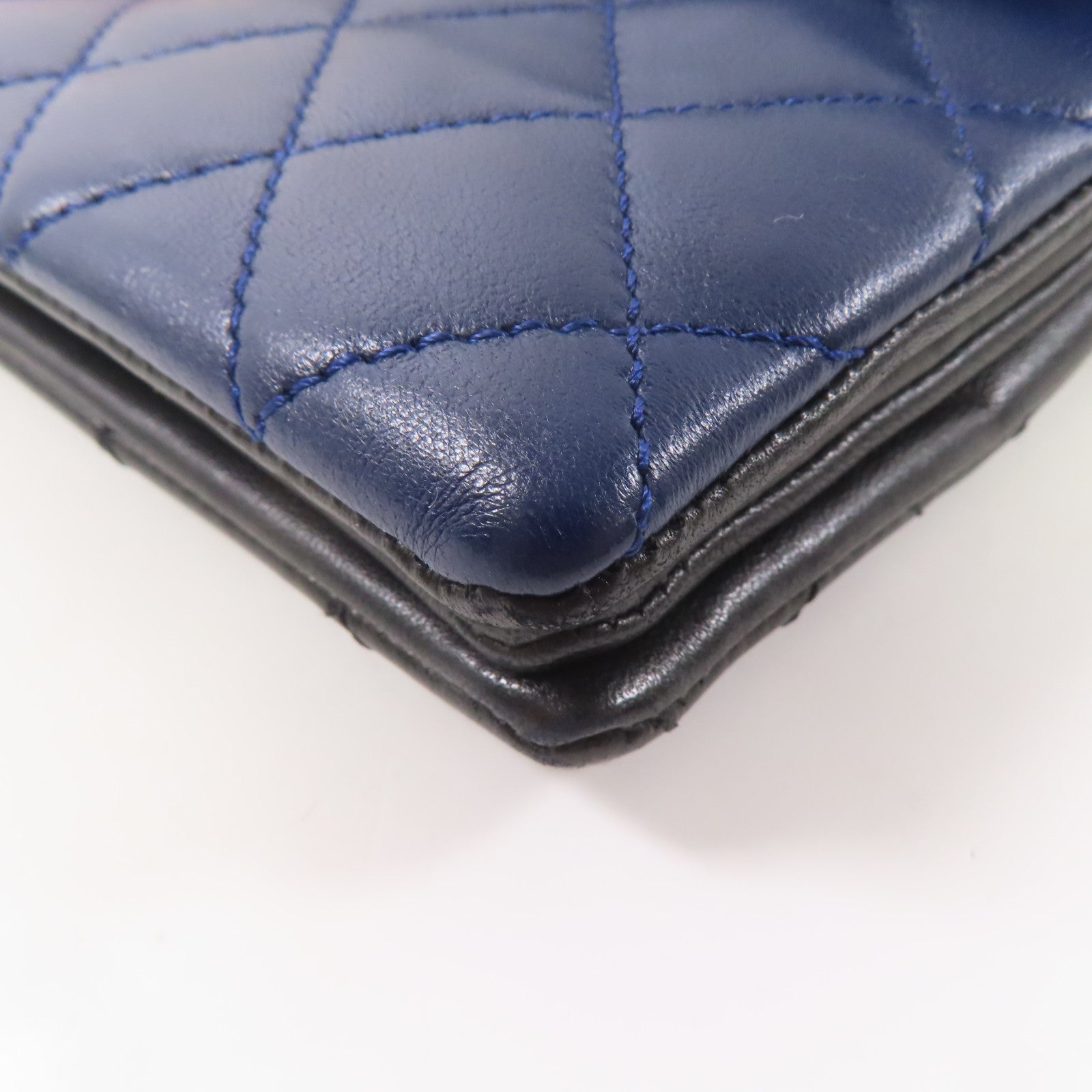 CHANEL 羊皮皮革Shoulder Bag金扣肩背袋紅色/白色/黑色/藍色