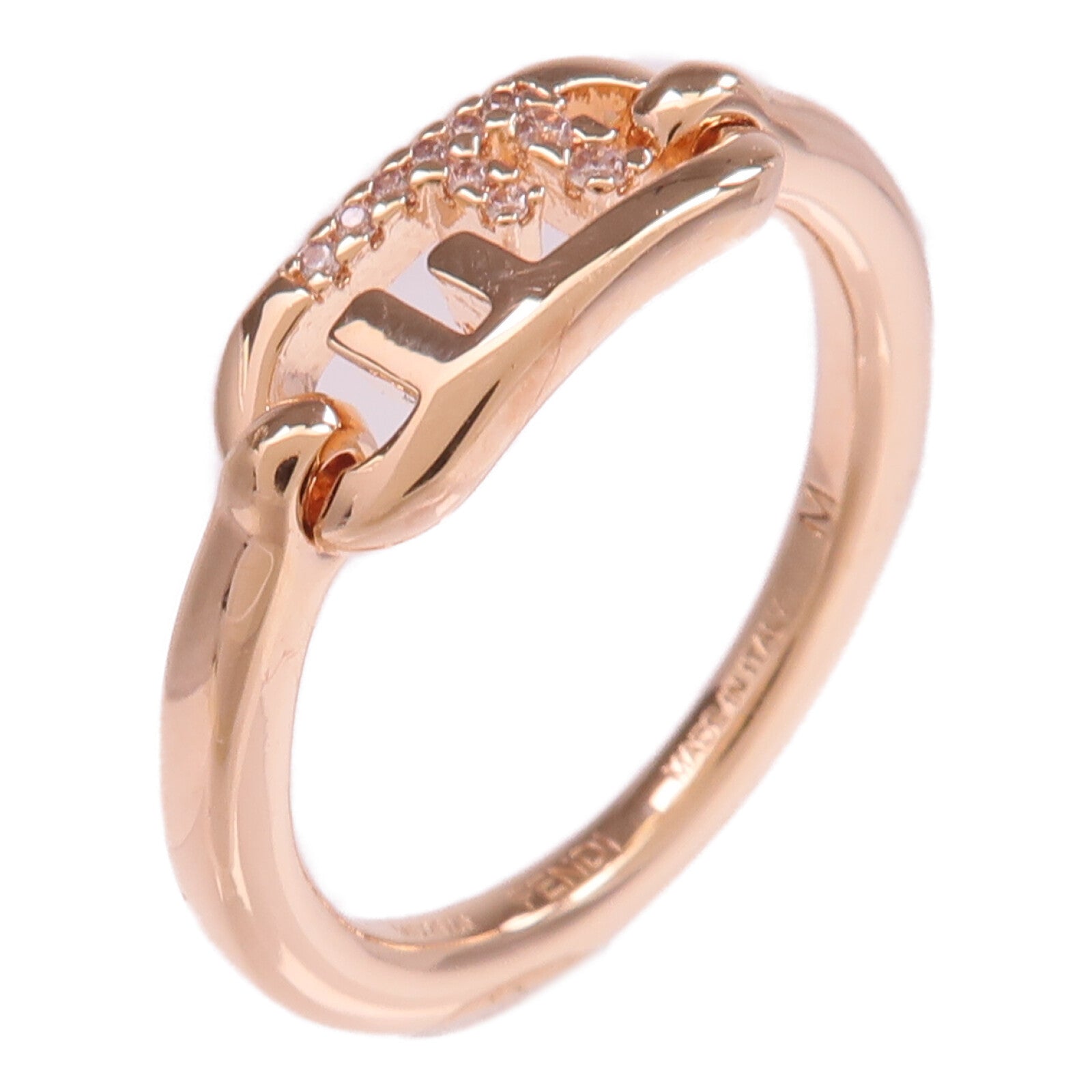 FENDI 金屬Ring戒指US#6.5