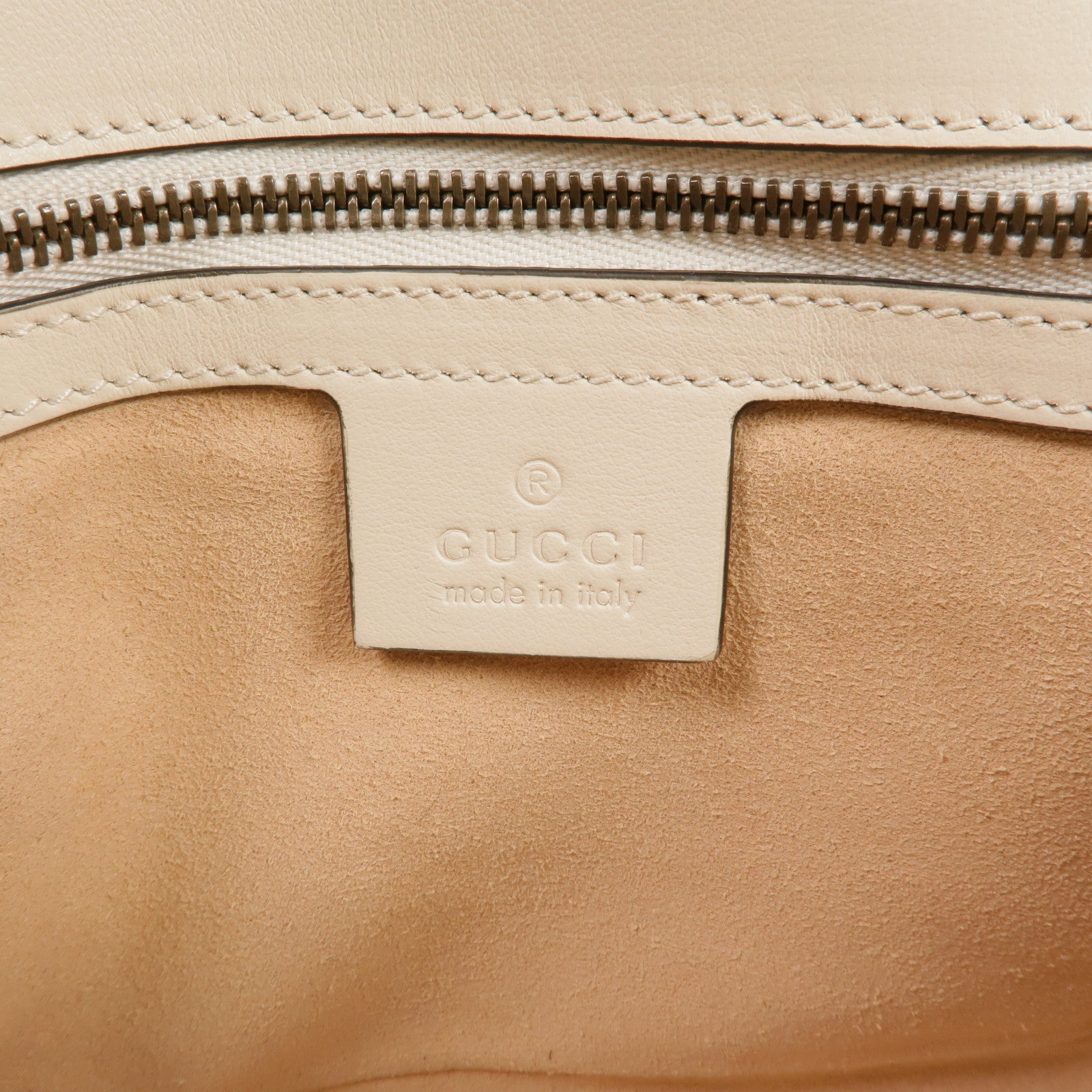 GUCCI 羊皮皮革GG Marmont金扣鏈帶肩背袋