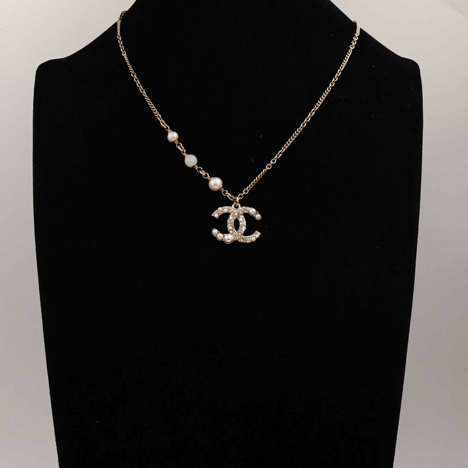 CHANEL 金屬/PVC Necklace項鍊