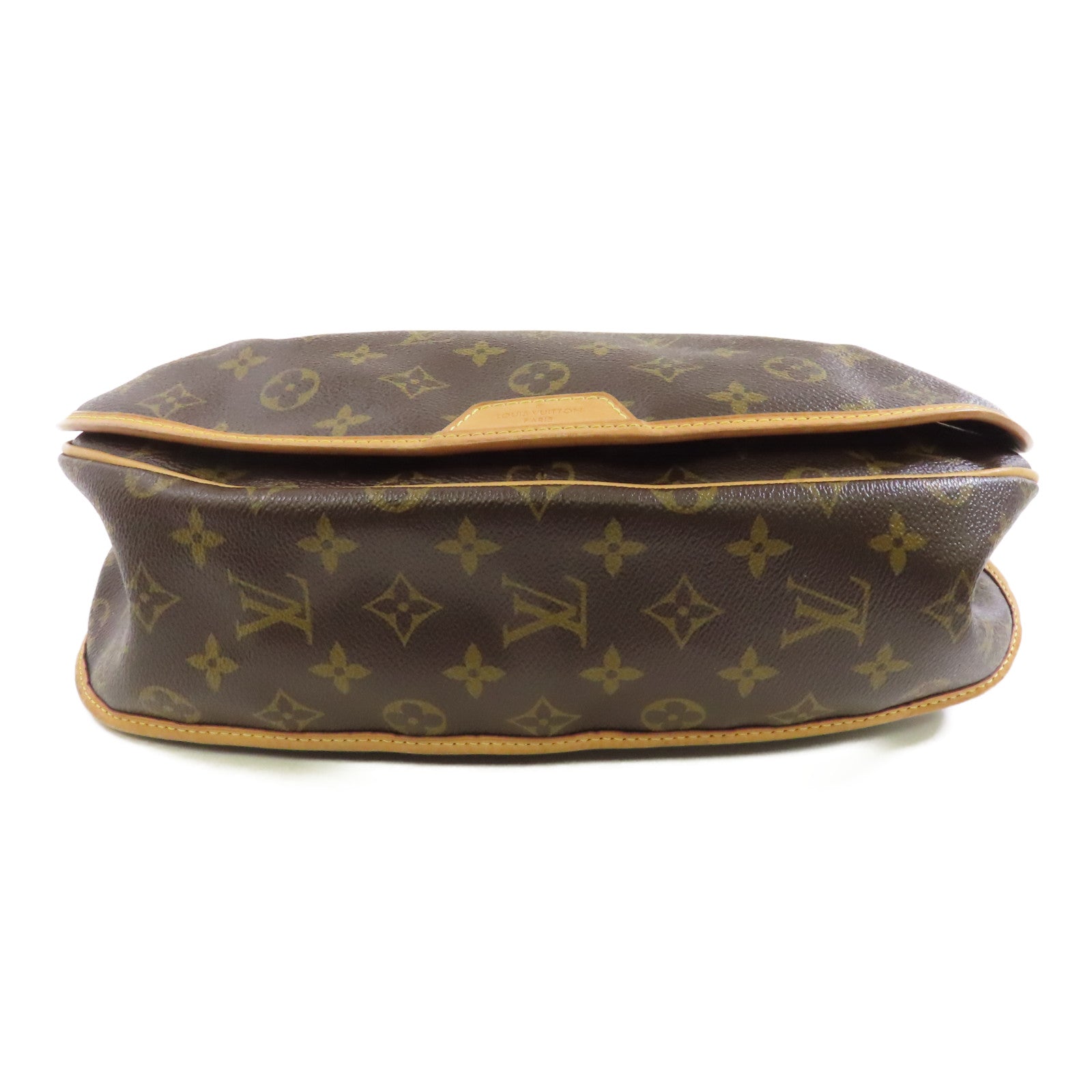 LOUIS VUITTON Monogram Menilmontant MM金扣肩背袋啡色