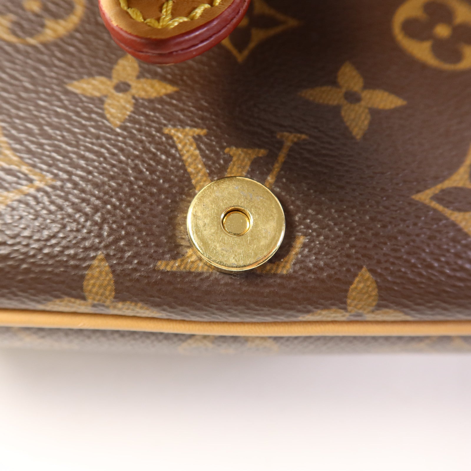 LOUIS VUITTON Monogram Diane金扣手挽肩背兩用袋