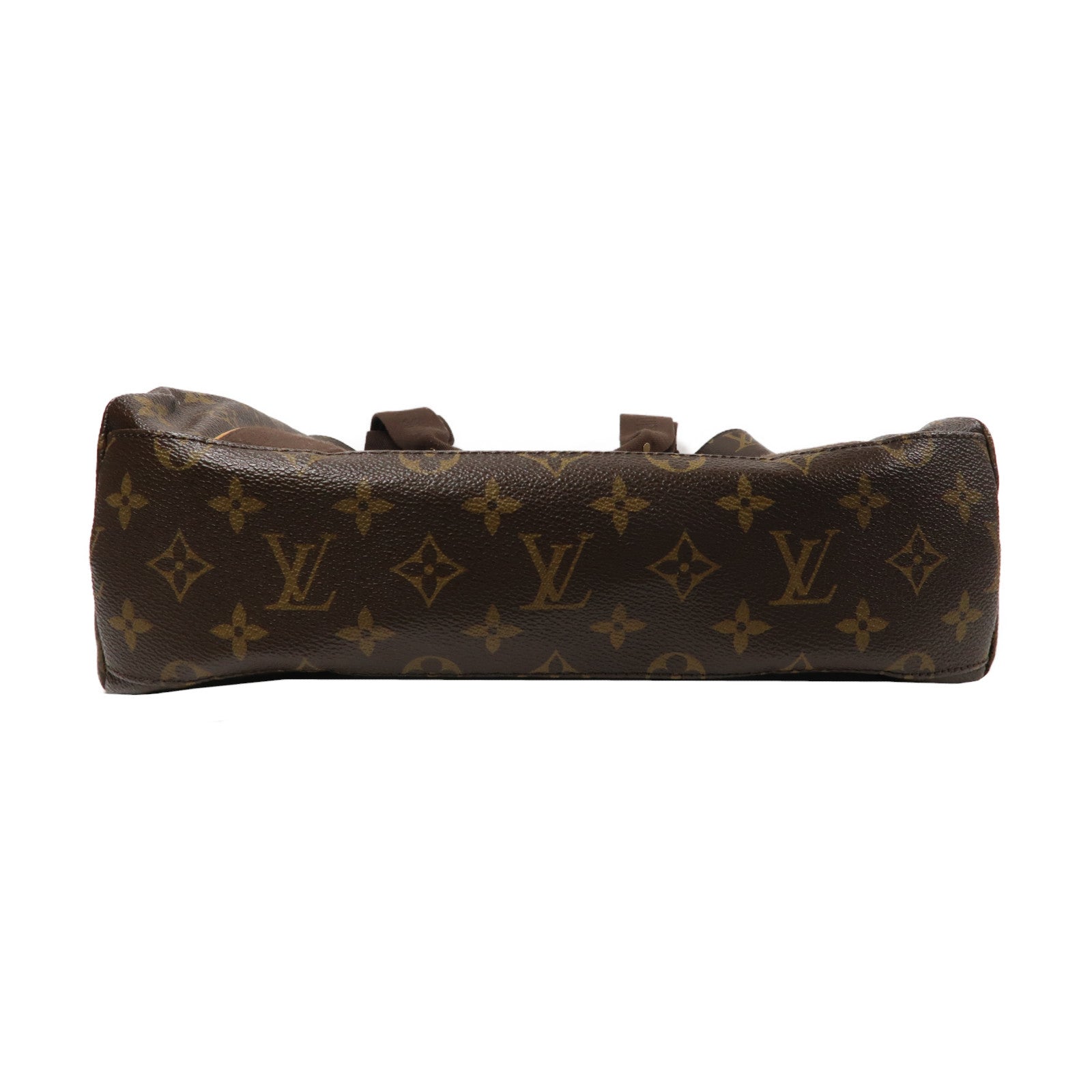 LOUIS VUITTON 【激減優惠】Monogram Cabas Beaubourg金扣肩背袋啡色