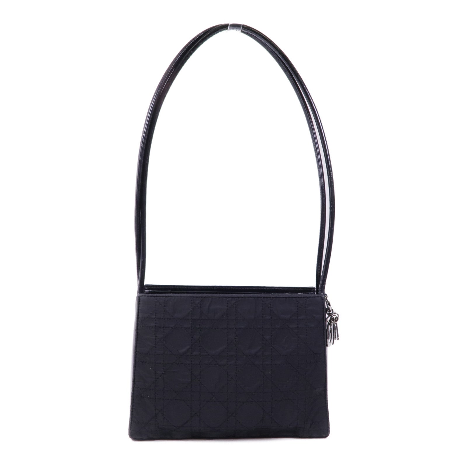 Dior 帆布Shoulder Bag銀扣肩背袋