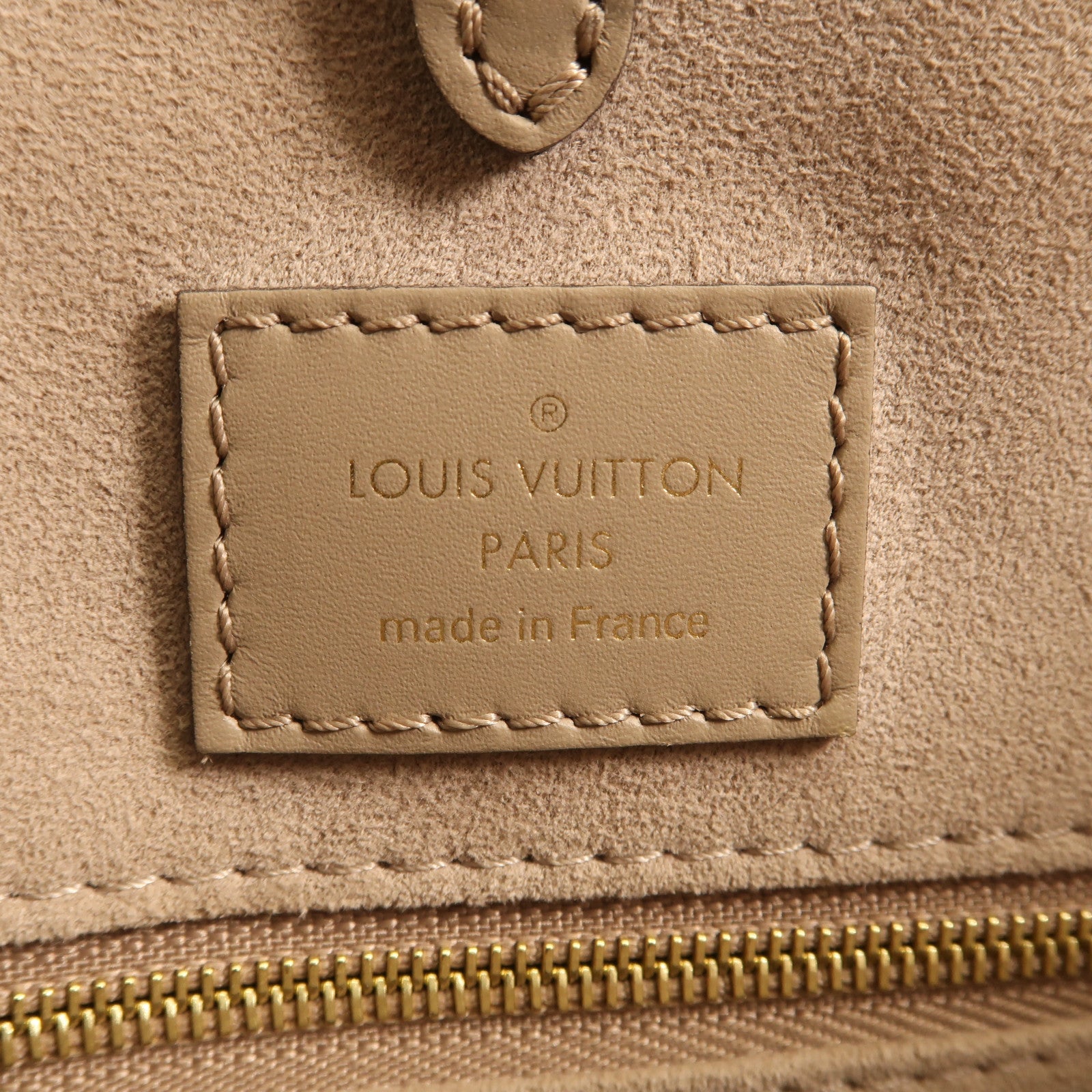 LOUIS VUITTON Monogram Empreinte OnTheGo MM金扣手挽肩背兩用袋