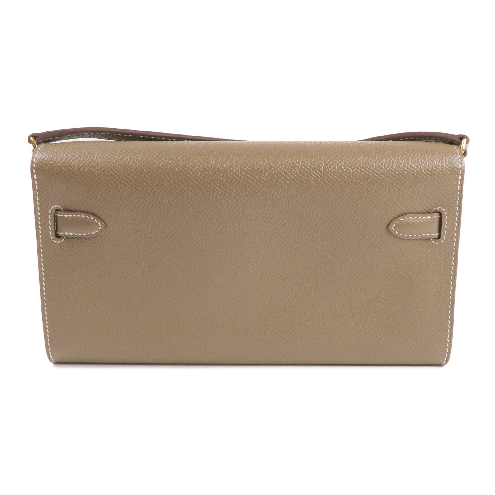 HERMES Epsom皮革Kelly To Go金扣肩背袋