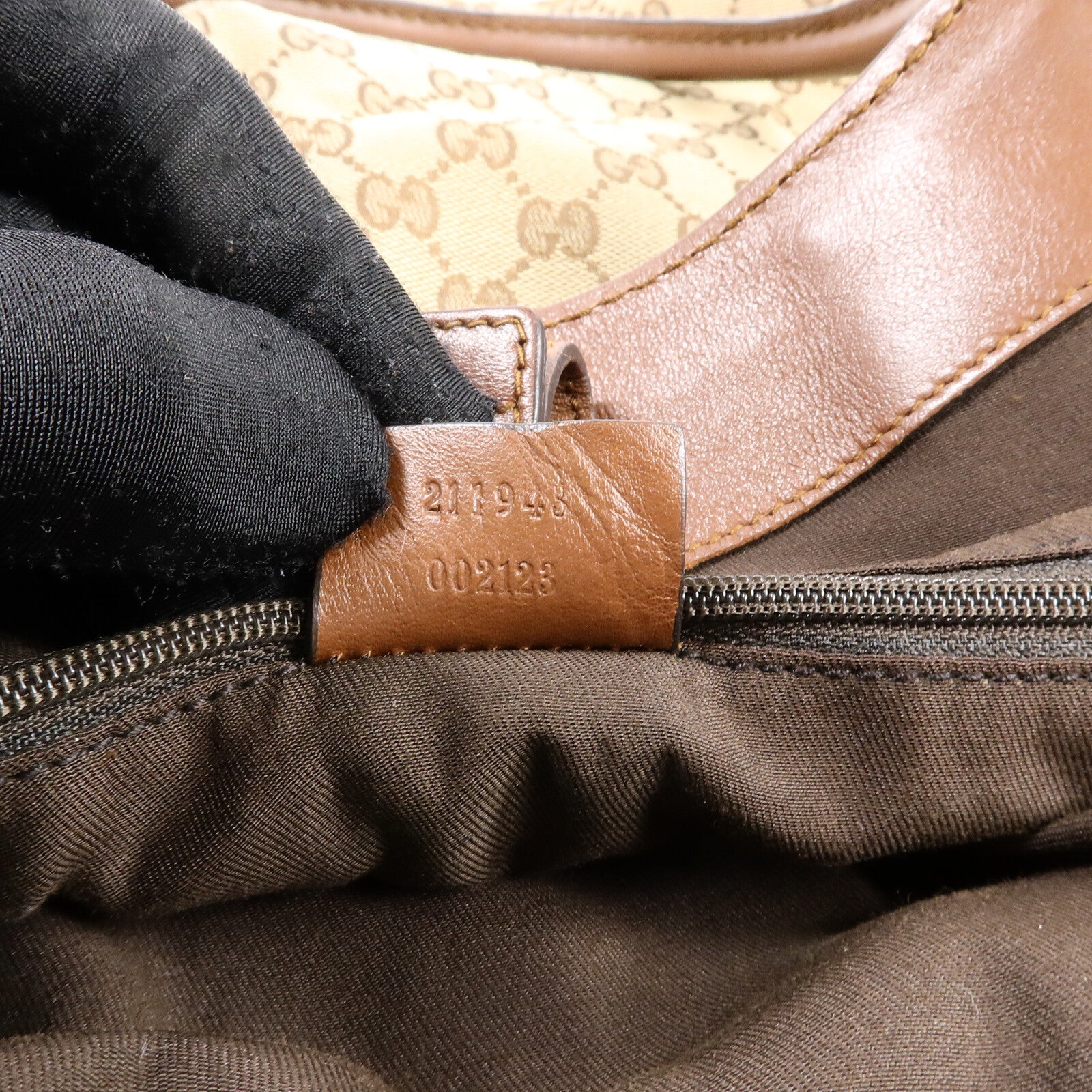 GUCCI 帆布Sukey Tote肩背袋