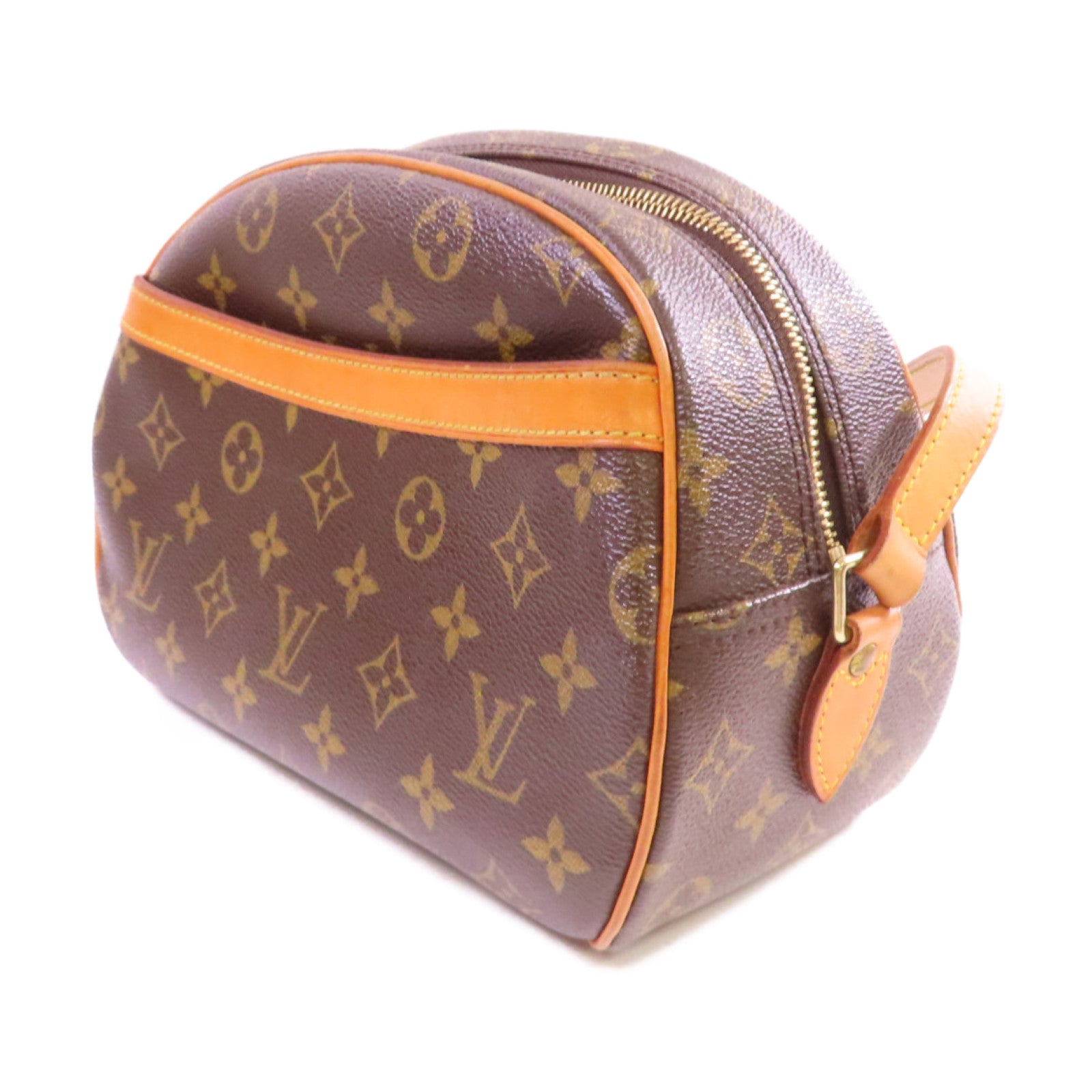 LOUIS VUITTON Monogram Blois Shoulder Bag金扣肩背袋啡色
