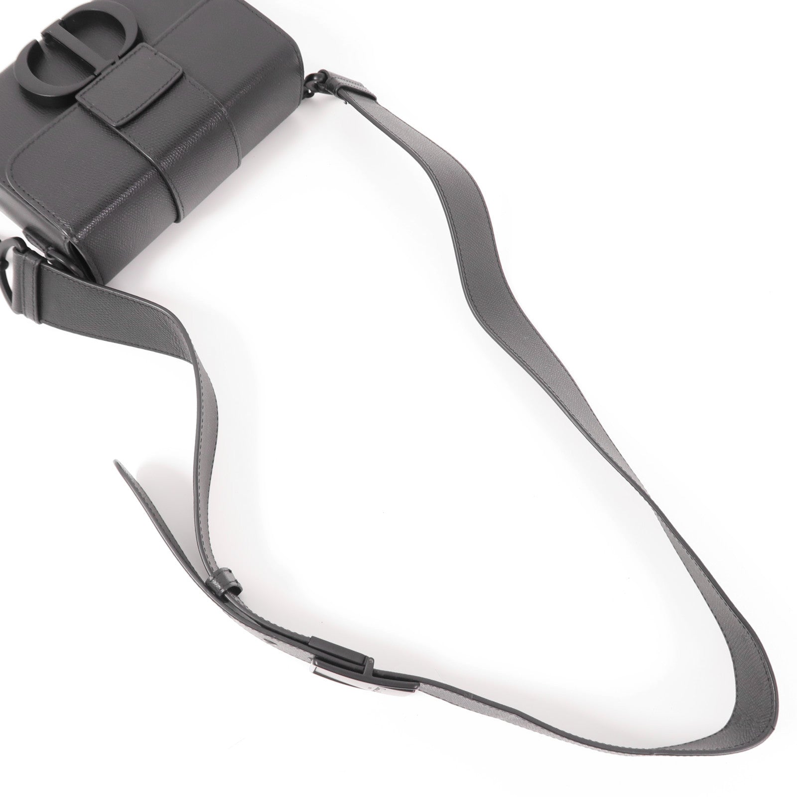 Dior 牛皮皮革So Black 30 Montaigne Box肩背袋