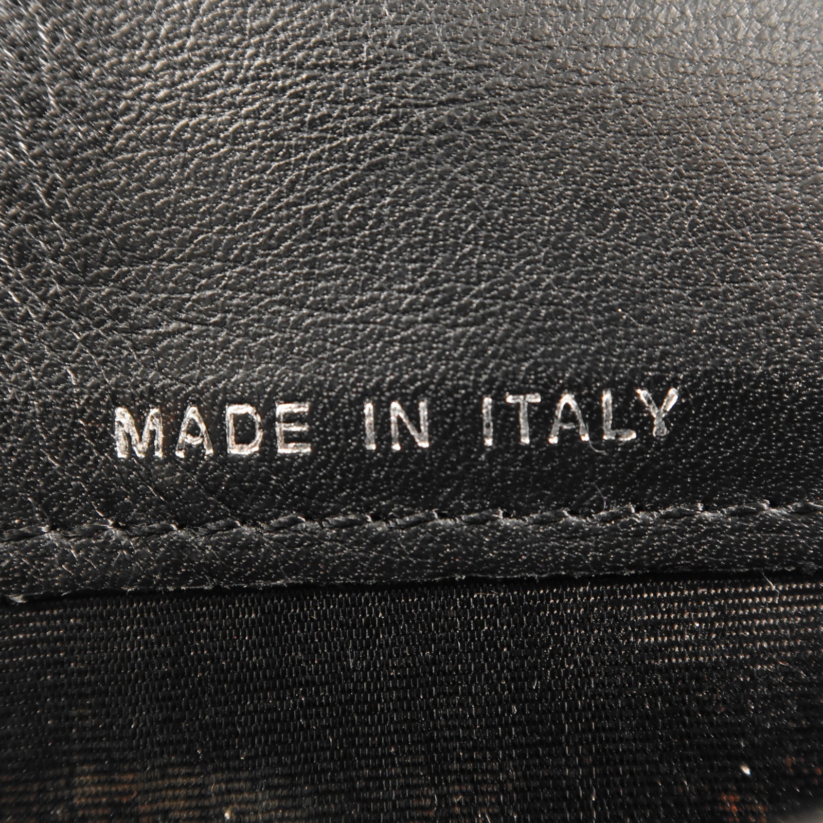 CHANEL 牛皮皮革Long Wallet銀扣長錢包