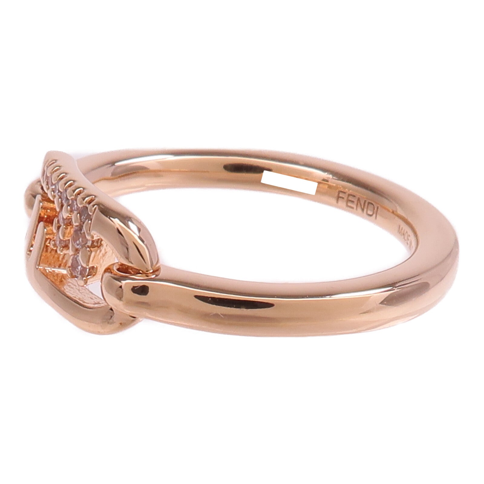 FENDI 金屬Ring戒指US#6.5