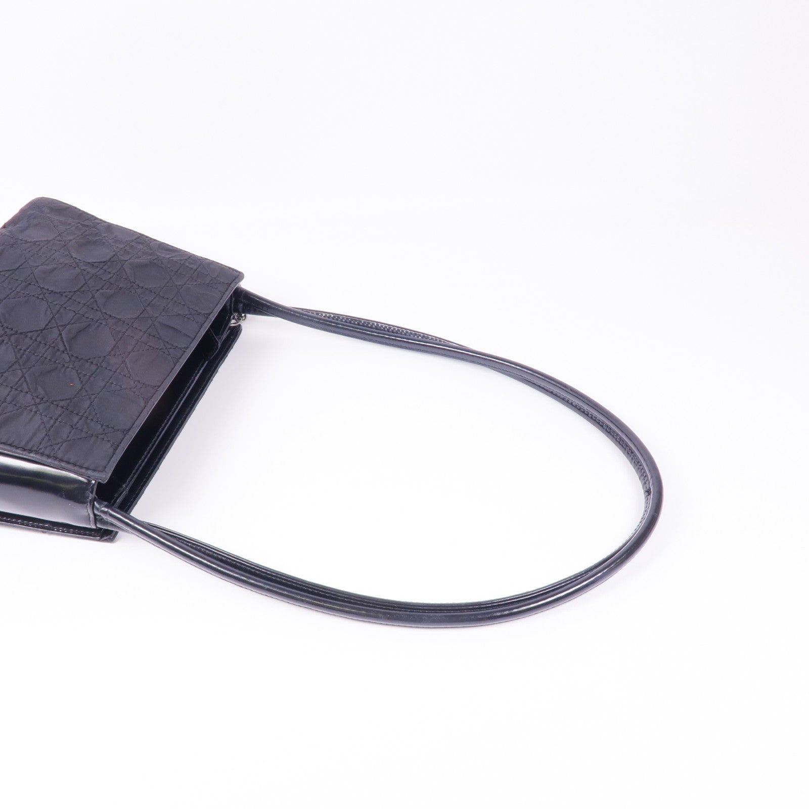 Dior 帆布Shoulder Bag銀扣肩背袋