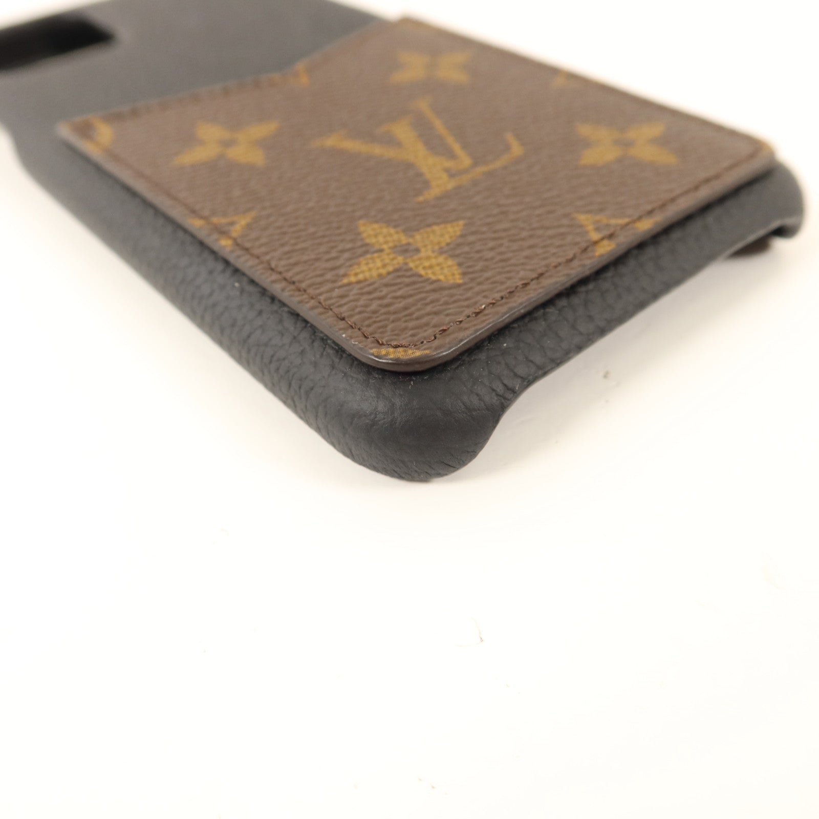 LOUIS VUITTON Monogram/牛皮皮革IPhone 11 Pro Max Bumper Phone Case手機殼
