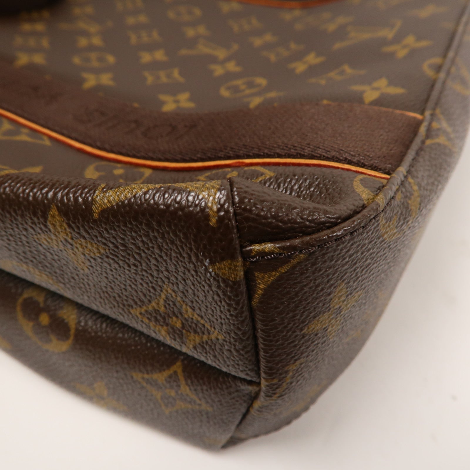 LOUIS VUITTON 【激減優惠】Monogram Cabas Beaubourg金扣肩背袋啡色