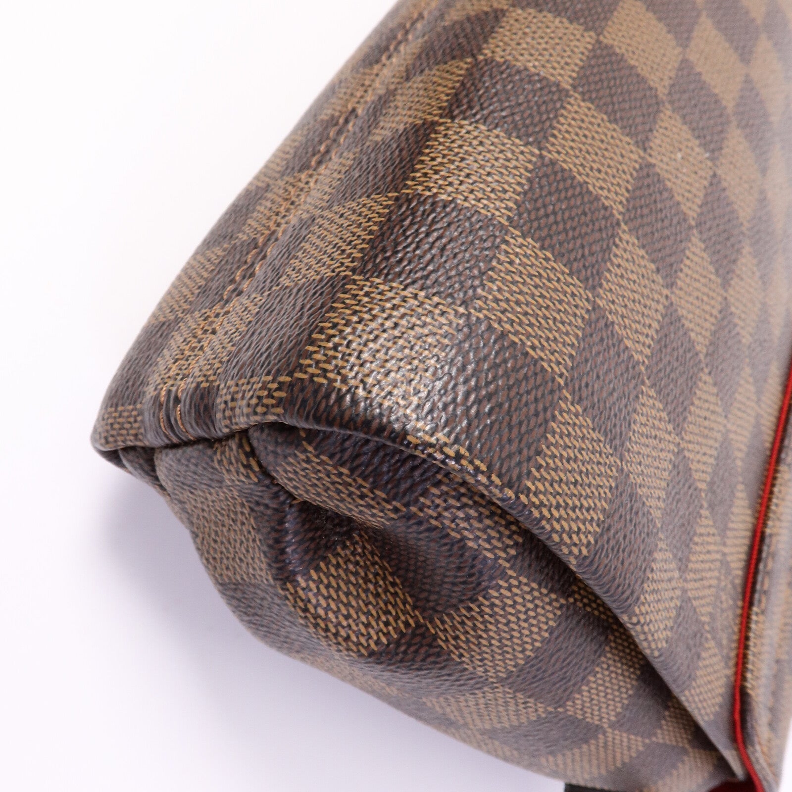 LOUIS VUITTON Damier Croisette金扣手挽肩背兩用袋