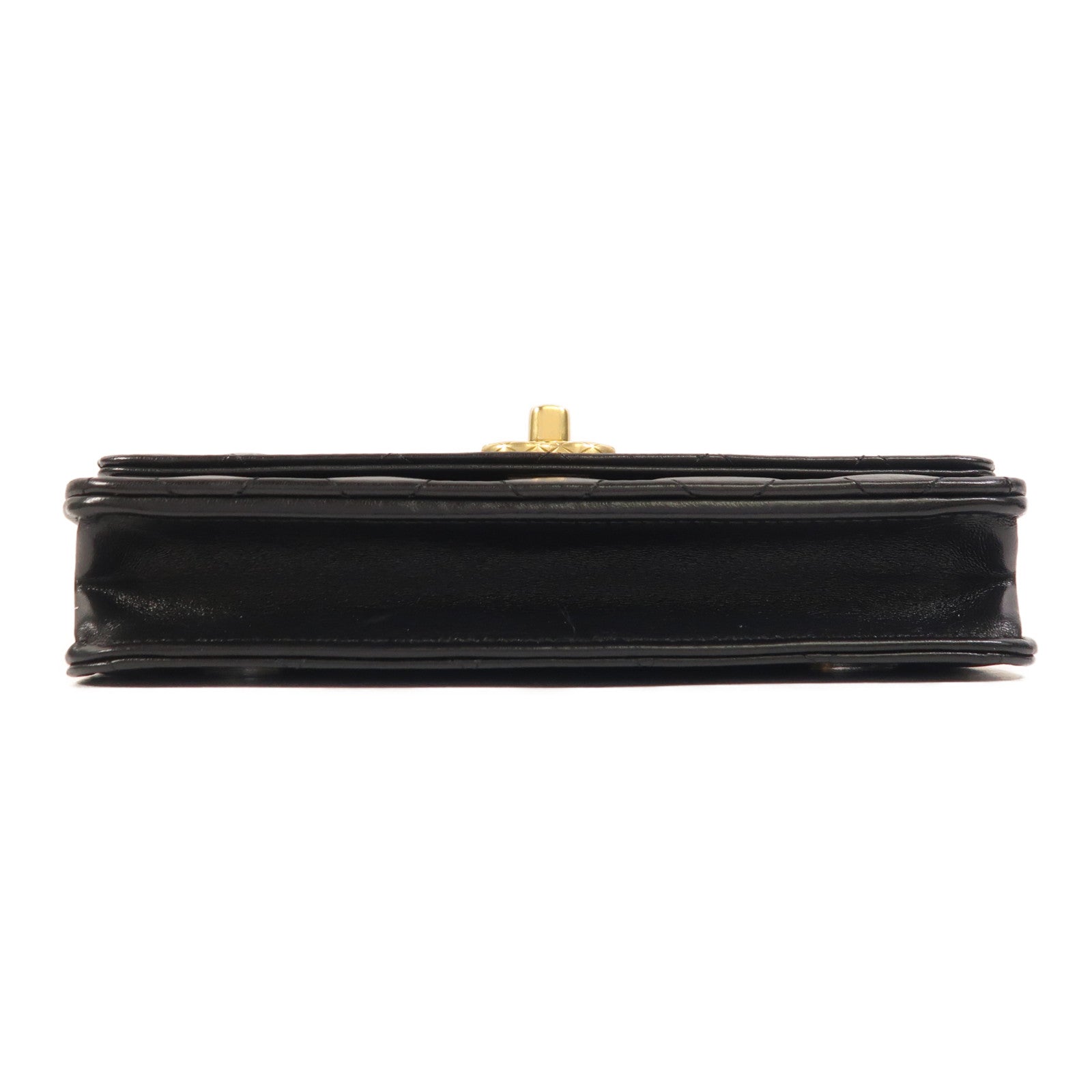 CHANEL 羊皮皮革WOC Wallet On Chain金扣鏈帶肩背袋