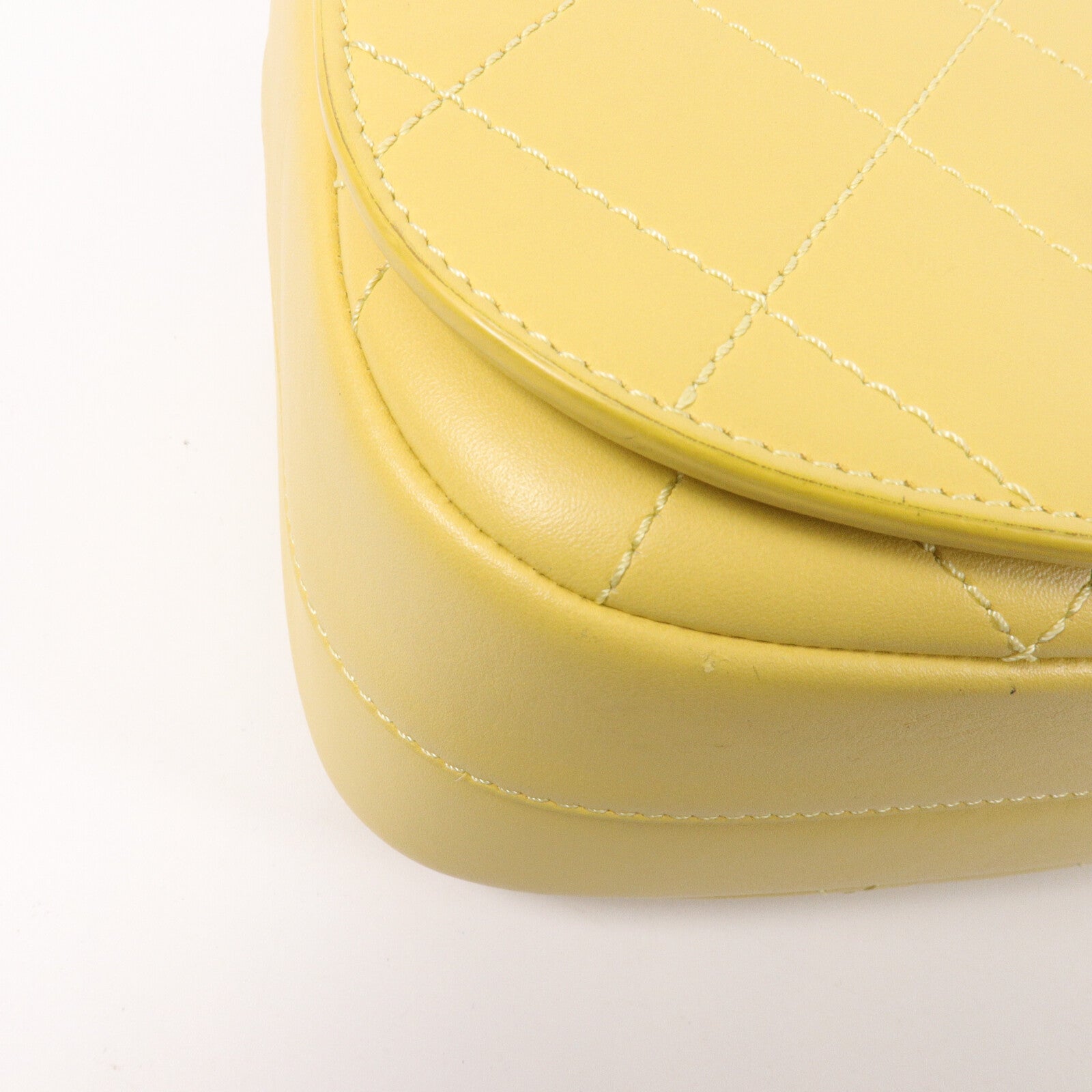 CHANEL 牛皮皮革Top Handle Flap Bag鏈帶手挽肩背兩用袋