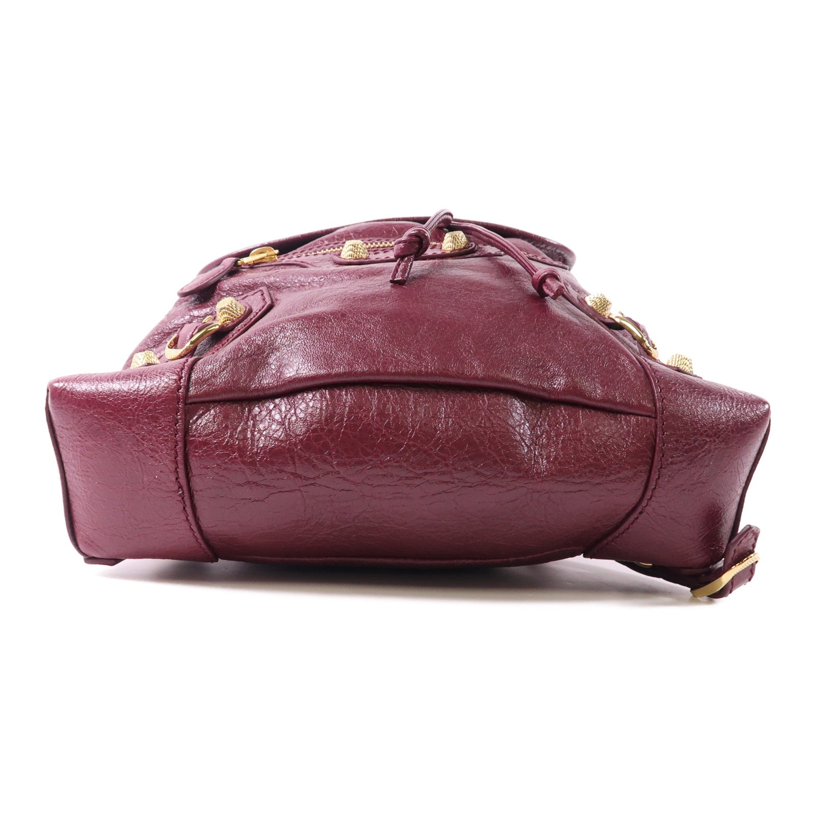 BALENCIAGA 牛皮皮革BackPack金扣背包