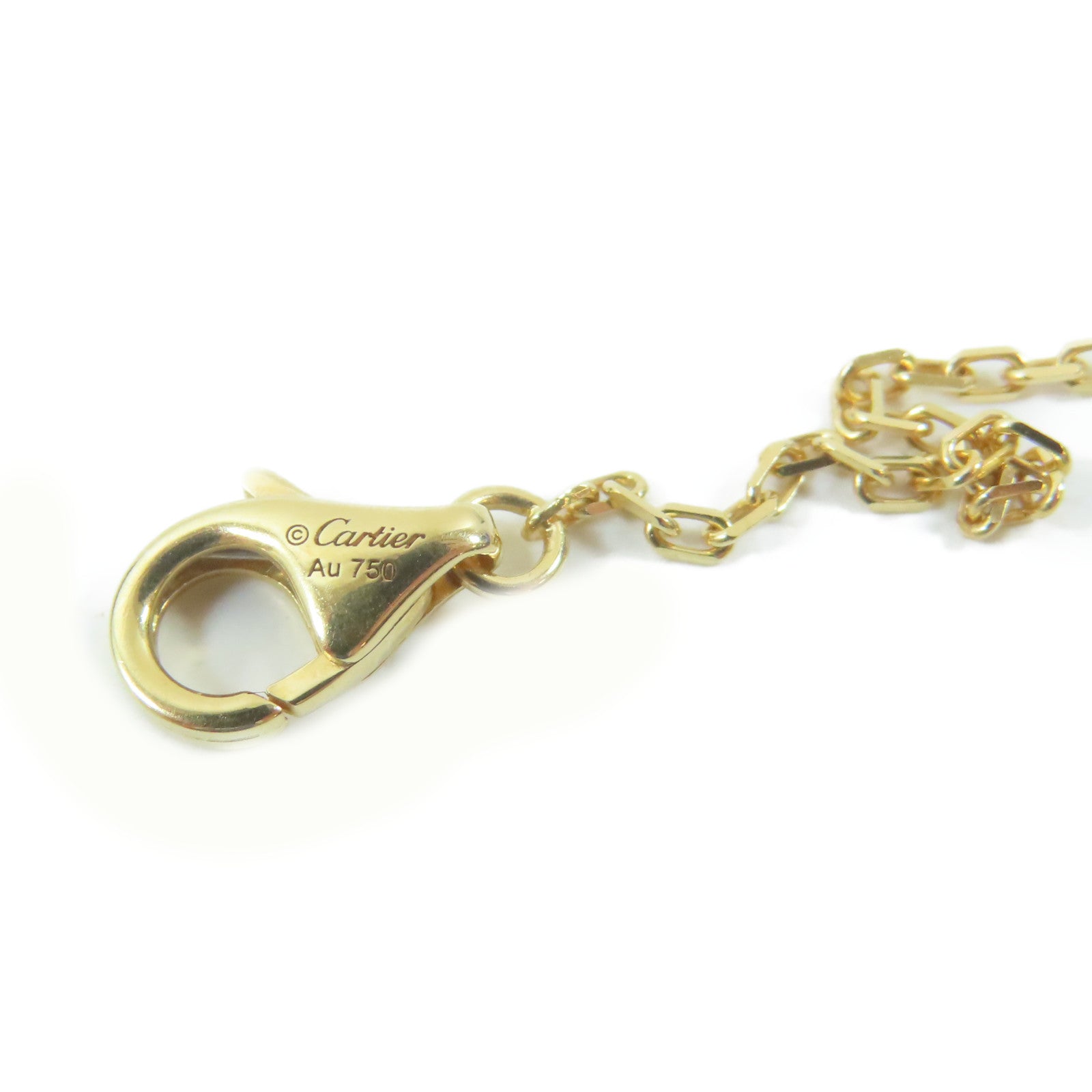 CARTIER 18K黃金Juste Un Clou Necklace項鍊#45cm