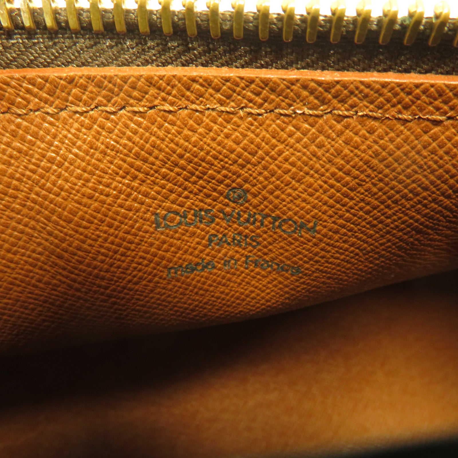 LOUIS VUITTON 【激減優惠】Monogram Papillon Old Model金扣肩背袋棕色