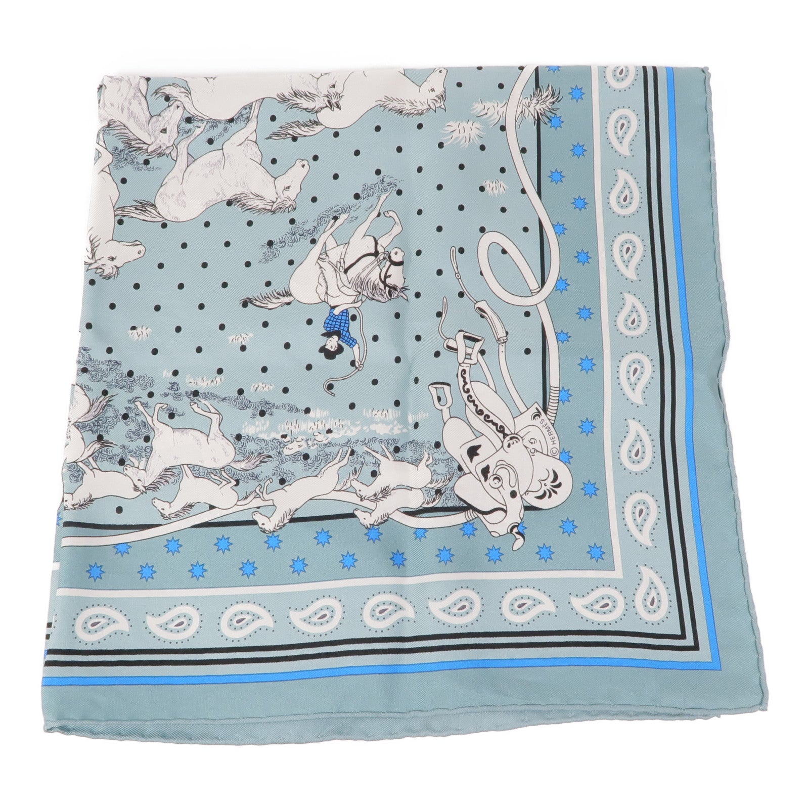 HERMES 絲質Scarf絲巾