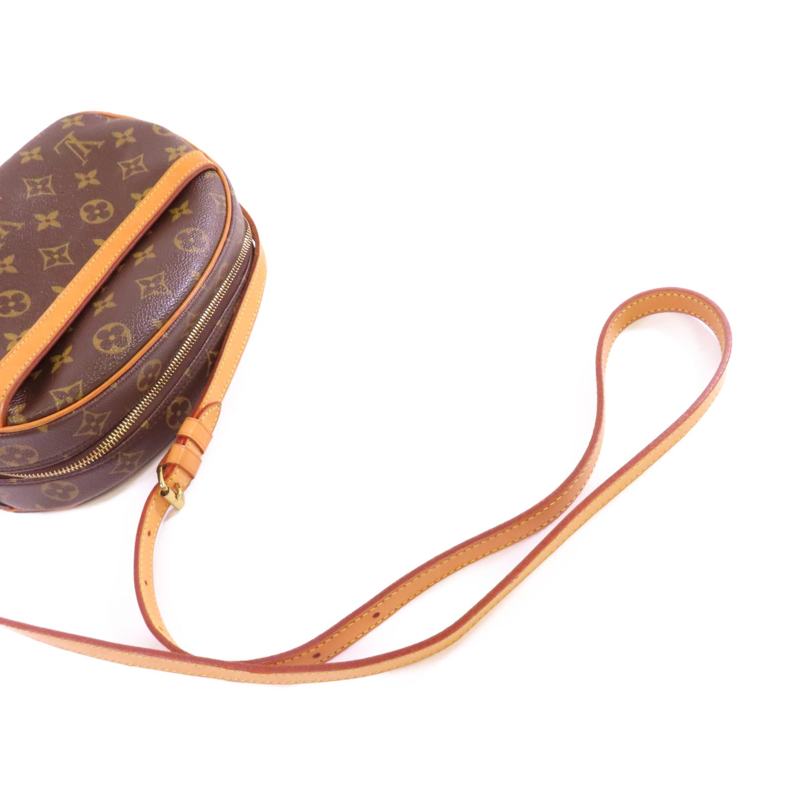 LOUIS VUITTON Monogram Blois Shoulder Bag金扣肩背袋啡色