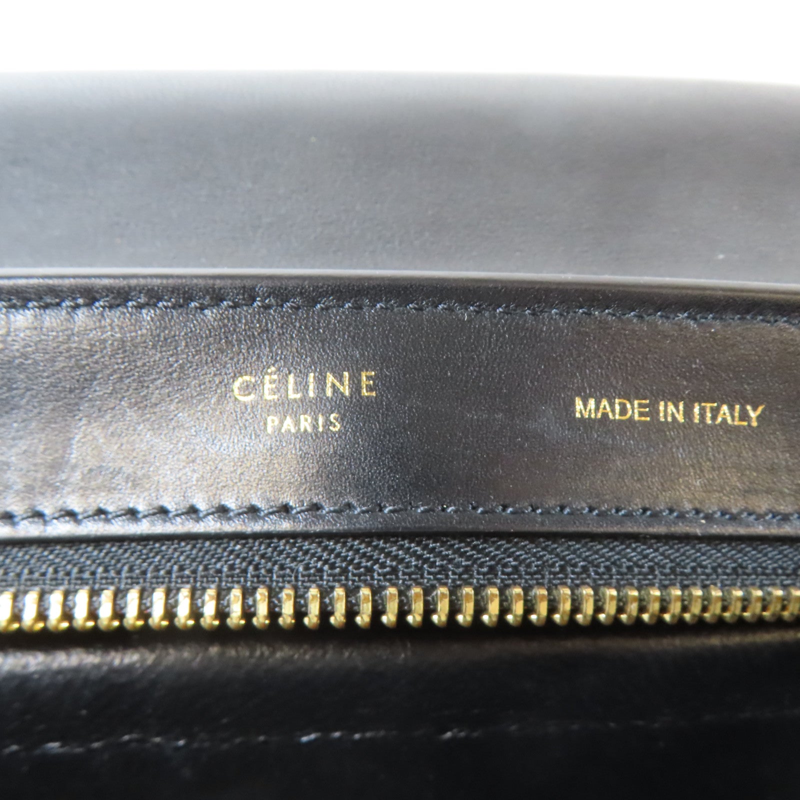 CELINE 【激減優惠】牛皮皮革Trapeze金扣手挽肩背兩用袋紅色/黑色/綠色