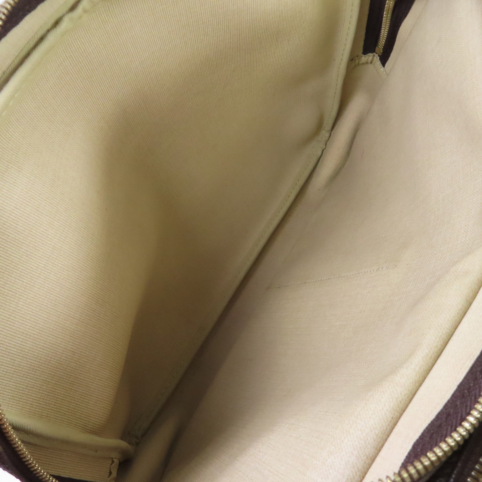 LOUIS VUITTON Monogram Reporter GM Bag金扣肩背袋啡色
