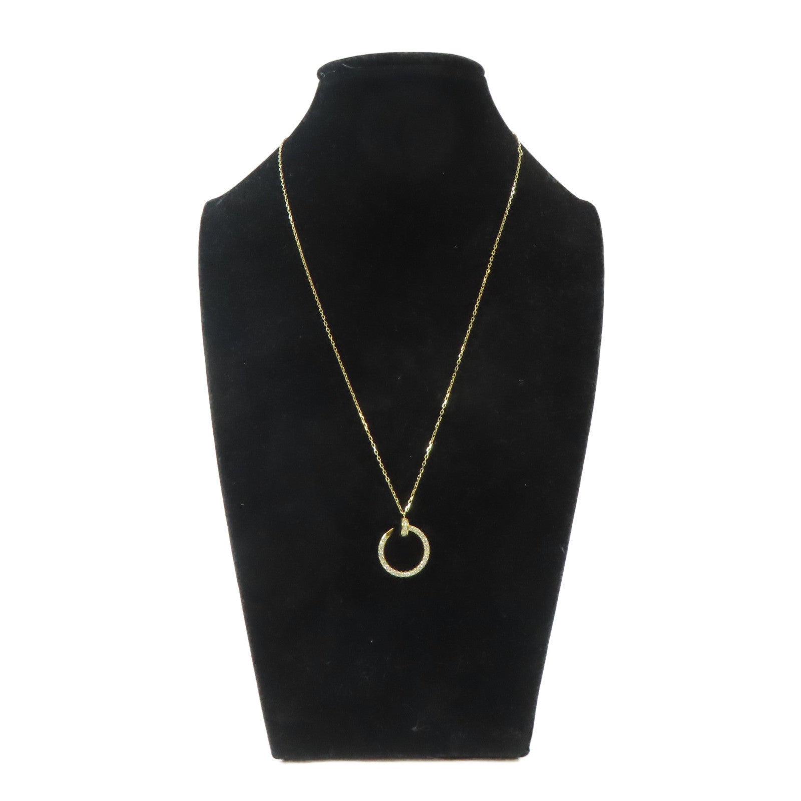 CARTIER 18K黃金Juste Un Clou Necklace項鍊#45cm