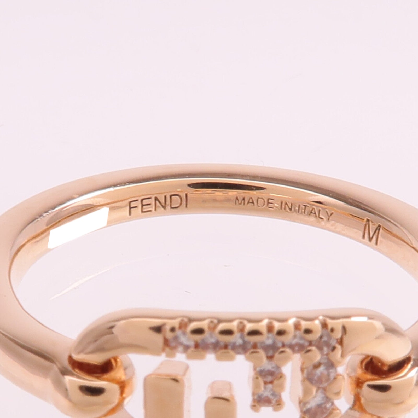 FENDI 金屬Ring戒指US#6.5